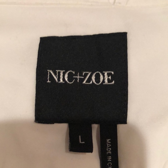 NIC+ZOE white dress-shirt - Picture 5 of 5